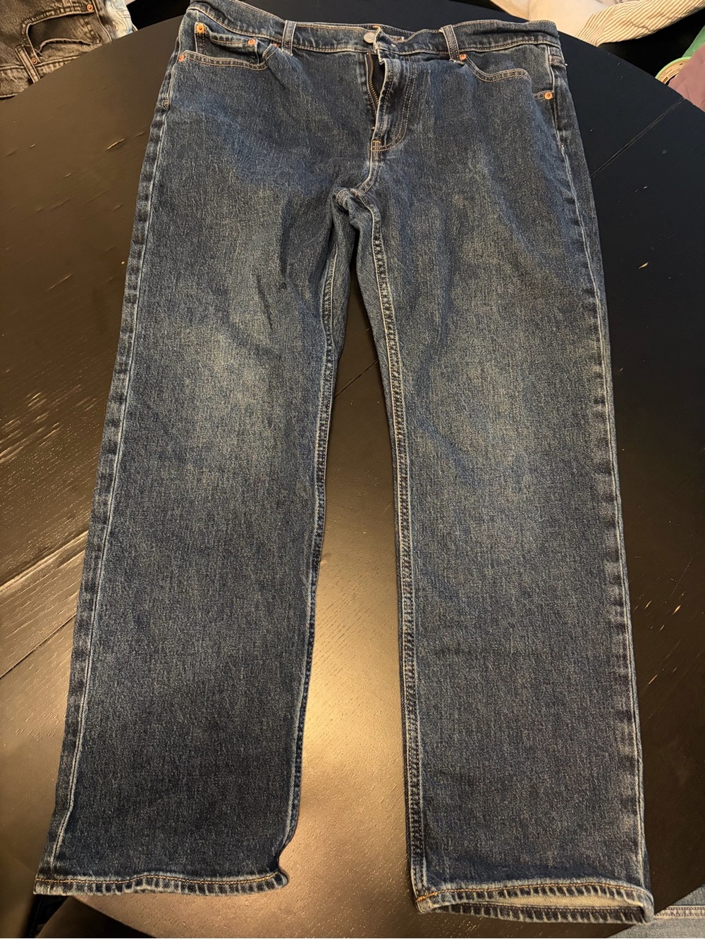 Gap 90’s Straight High Rise Classic Women’s Dark Blue Straight-Leg Jeans